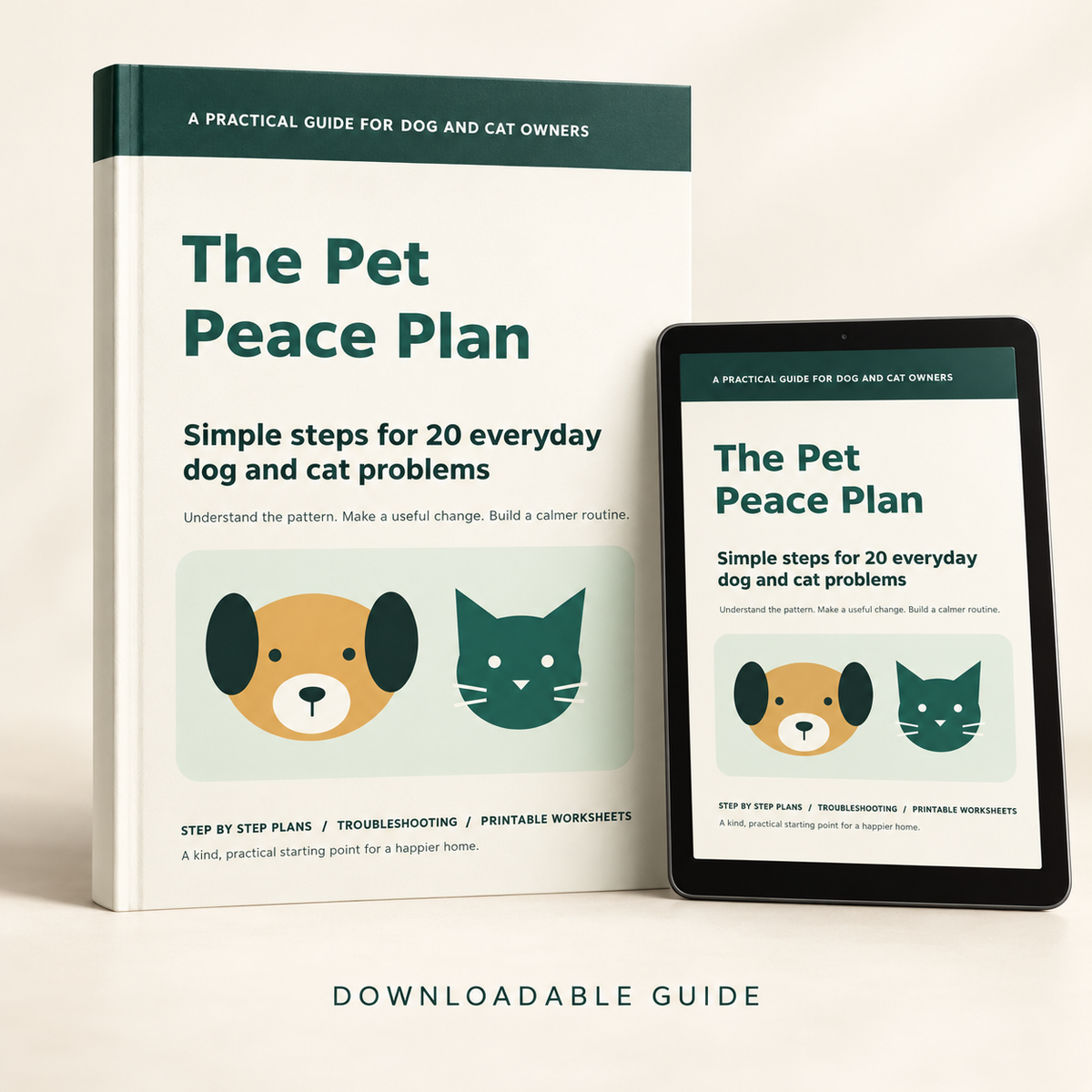 The Pet Peace Plan: Dog & Cat Behaviour Guide